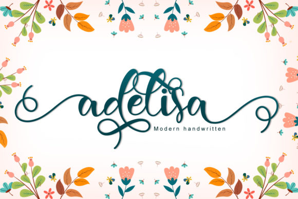 Adelisa Font Review: A Romantic Script for Branding