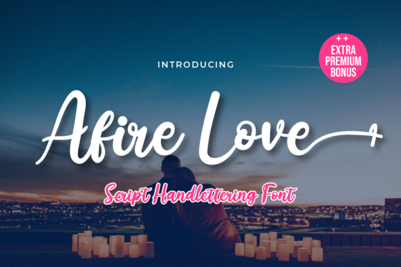 Afire Love Font: Elevating Campaign Visuals