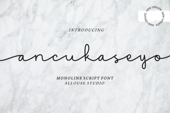 Ancukaseyo: A Designer’s Take on This Script Font
