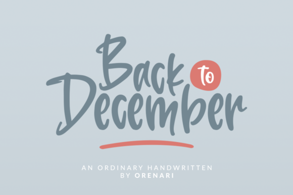 Back to December Font: Elevate Digital Campaigns