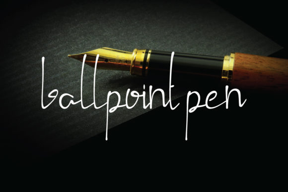 Ballpoint Pen Font: A Designer’s Real Branding Test