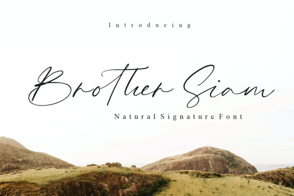 Brother Siam Font: Elevating Campaign Visuals