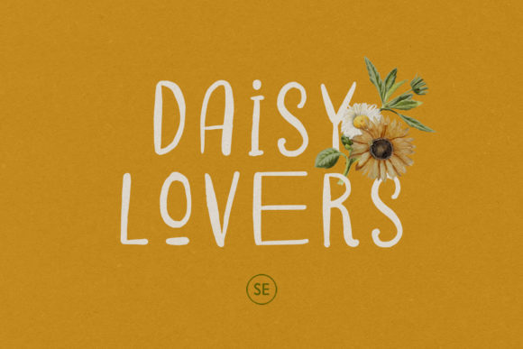 Daisy Lovers Font: Handwritten Style for Digital Campaigns