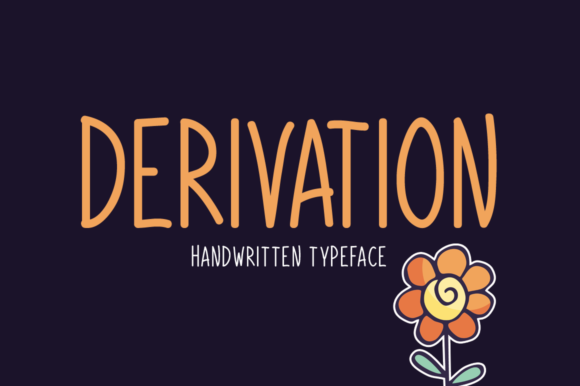 Derivation Font: A Handwritten Typeface for Editorial Design