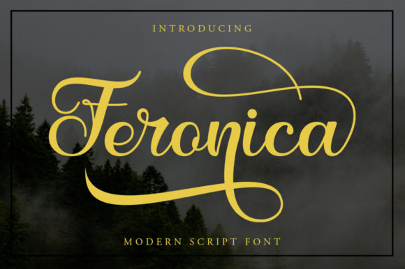 Feronica Font: Elevating Editorial Design with Elegant Script
