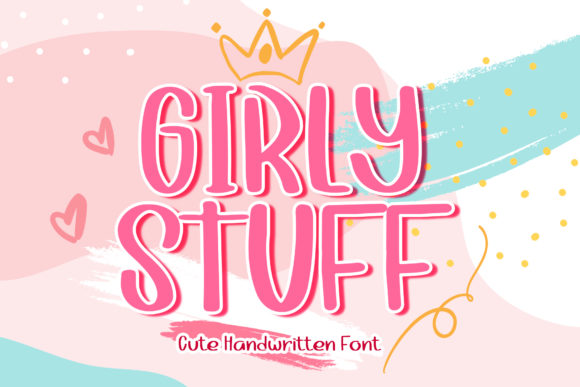 Girly Stuff Font: A Web Designer’s Layout Review