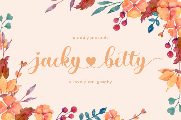 Jacky Betty Font: Elegant Script for Editorial Design