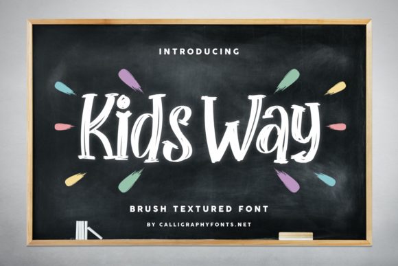 Kids Way Font: Adding Cheerful Branding to Your Business