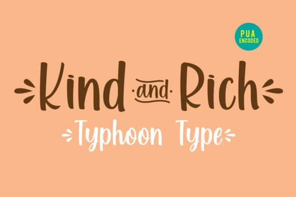 Kind and Rich Font: Elevating Small Business Branding