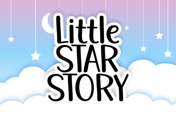 Little Star Story Font: A Handwritten Typeface for Branding