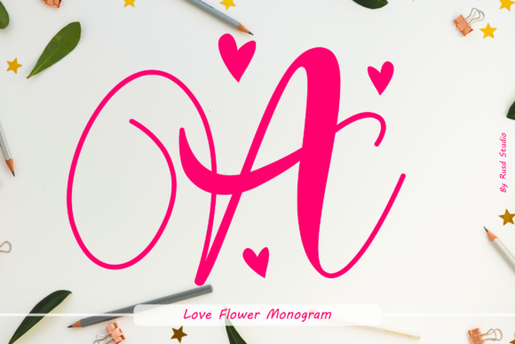 Love Flower Monogram Font: A Designer’s Branding Review
