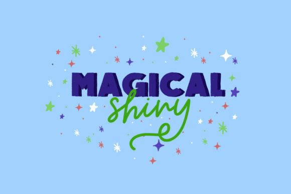 Magical Shiny Font: A Versatile Duo for Branding