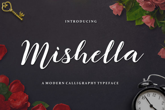 Mishella Font: Soft Calligraphy for Editorial Design