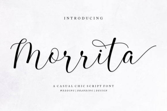 Morrita Font: Elegant Handwritten Type for Editorial Design