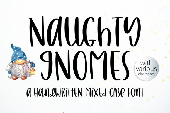 Naughty Gnomes Font Review: A Natural Handwritten Typeface