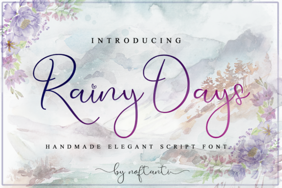 Rainy Days Font: A Web Designer’s Layout Review