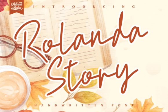 Rolanda Story Font: Handwritten Charm for Makers