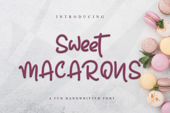 Sweet Macarons Font: A Web Designer’s Layout Test