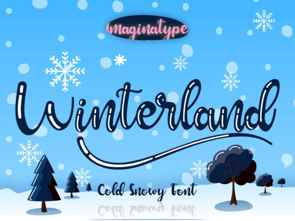Winterland Font: Elevating Seasonal Campaign Visuals